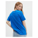 Modré tričko s potlačou Jacqueline de Yong Mille