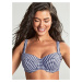 Swimwear Gingham Full Cup Bikini navy gingham SW1722