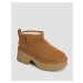 Dámske Topánky Ugg Classic Ultra Mini Neheights Hnedé