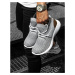 Light gray men's shoes ZX0162
