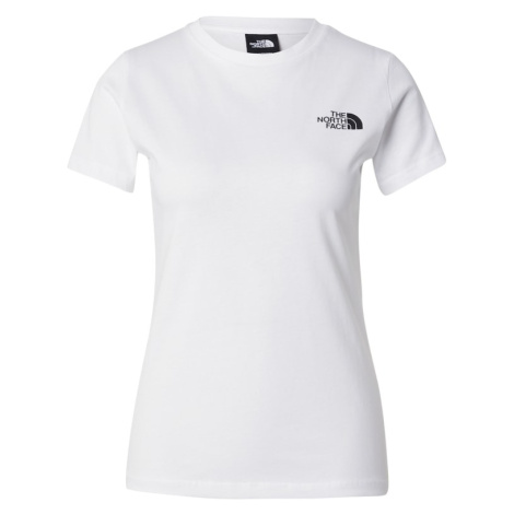THE NORTH FACE Tričko  čierna / biela