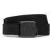 Calvin Klein Jeans Pánsky opasok Logo Plaque Webbing Belt K50K510160 Čierna