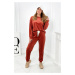 Velour set sweatshirt + pants foxy