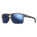 Wiley x okuliare founder captivate polarized blue mirror - gloss crystal grey