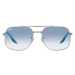 Ray-Ban Slnečné okuliare '0RB369956001/51'  svetlomodrá / sivá