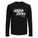 Jack&Jones Junior Blúzka Hunter 12221208 Čierna Regular Fit