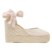 Manebi Espadrilky Wedge Espadrilles 7.0 WV O Écru