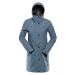 Women's waterproof coat with ptx membrane ALPINE PRO PERFETA blue mirage