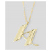 Šperk Karl Lagerfeld K/Monogram Pendant Gold2