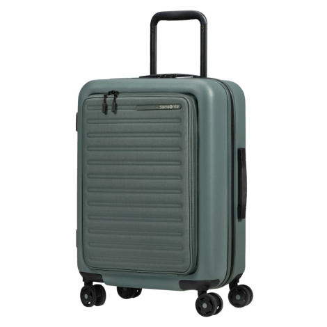 Samsonite Kabinový cestovní kufr StackD EXP Easy Access 39/46 l - zelená