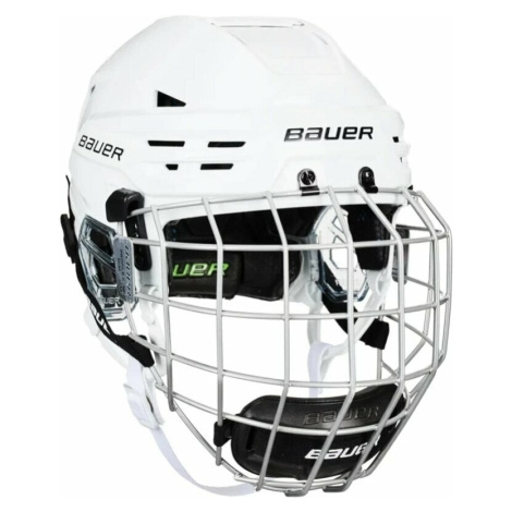 Bauer RE-AKT 85 Helmet Combo SR Biela Hokejová prilba
