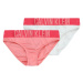 Calvin Klein Underwear Nohavičky  ružová / pitaya / biela