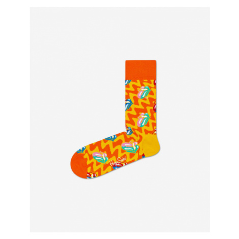Happy Socks Rolling Stones Beast Of Burden Ponožky Oranžová