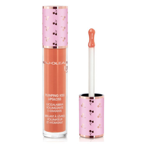 Naj Oleari Plumping Kiss Lip Gloss lesk na pery 6 ml, 05 Peach Sorbet