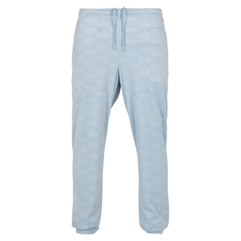 Southpole AOP Velur Pants babyblue