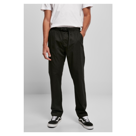 Straight Leg Chino With Strap Black Urban Classics