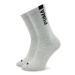 Puma Súprava 2 párov vysokých dámskych ponožiek Women Slouch Sock 2P 938005 Sivá