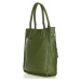 MARCO MAZZINI KHAKI SHOPPER BAG S VRECKAMI S131R