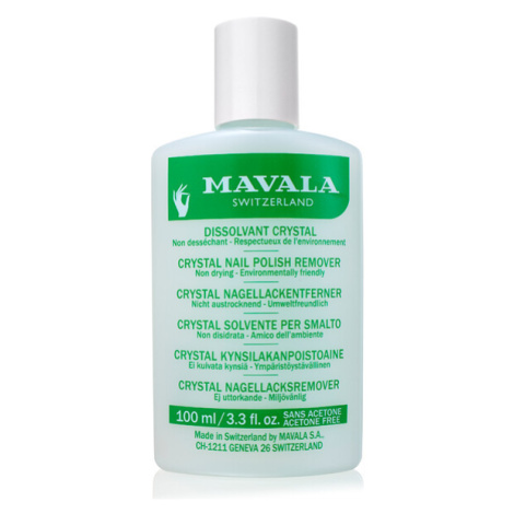 Mavala Produkty na nechty odlakovač 100 ml, Crystal Nail Polish Remover
