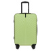 LIMETKOVÁ SADA 3 KUFROV SN120-3, SET OF 3 SUITCASES (L, M, XS) WINGS ABS+, PISTACHIO