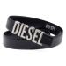 Opasok Diesel Diesel Logo B-Diesel Rivets Be Čierna