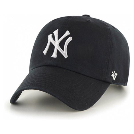 47 brand - Čiapka MLB New York Yankees Clean Up B-RGW17GWS-BKD