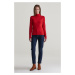 ROLÁK GANT SLIM RIB TURTLENECK RUBY RED