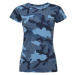 SOĽS Camo Women Dámske triko SL01187 Blue Camo