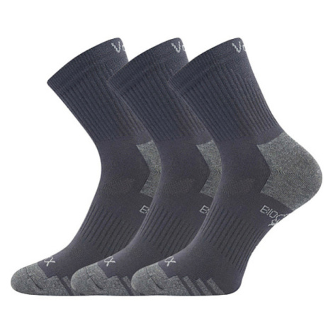 Voxx Boaz Športové slabé ponožky - 3 páry BM000004233800102195 tmavo šedá