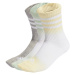 ADIDAS SPORTSWEAR Športové ponožky 'Dip-Dyed 3-Stripes Cushioned '  svetložltá / sivá melírovaná