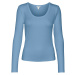 Vero Moda Dámske tričko VMIRWINA Tight Fit 10300894 Dusk Blue M
