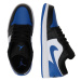 Jordan Nízke tenisky 'Air Jordan 1'  modrá / čierna / biela