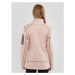 Dámska lyžiarska mikina so zipsom FUNDANGO Antila Fleece Jacket-339-soft pink melange