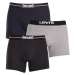 3PACK Men's Boxers Levis Multicolor