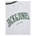 Jack&Jones Junior Tričko 12237441 Sivá Regular Fit