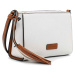 Dámska crossbody kabelka Emily & Noah Bohu - biela