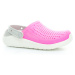 dámske šľapky Crocs Literide Clog Electric Pink/White AD 37 EUR