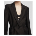 Sako Karl Lagerfeld Safari Blazer Black