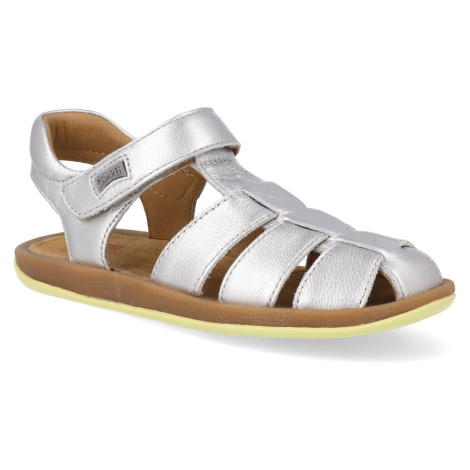 Dětské sandály Camper - Rebound Silver/Bicho Ry Abeja-Haru stříbrné