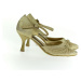 Dámske zlaté sandále PEBLINII26