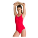 Dámske plavecké jednodielne plavky ARENA W SOLID SWIM PRO red