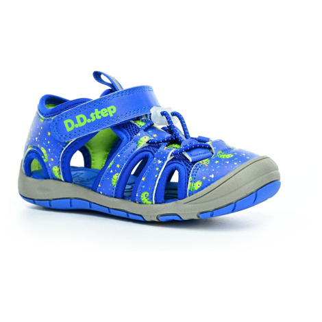 D.D.Step G065-41329 modré barefoot sandály 31 EUR