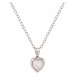 Ted Baker Retiazka 'HANNELA: CRYSTAL HEART PENDANT'  strieborná