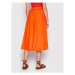 United Colors Of Benetton Trapézová sukňa 4AY3D000H Oranžová Regular Fit