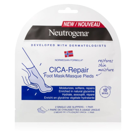 Neutrogena Norwegian Formula® CICA Repair hydratačná maska na nohy