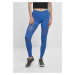 Women's Tech Mesh Leggings in a sporty blue color