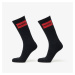 Hugo Boss Logo Quarter Socks 2-Pack Black