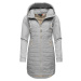 Ragwear Zimný kabát 'Lucinda'  sivá / svetlosivá