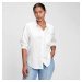 Košeľa GAP Perfect Shirt Optic White