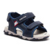 Geox Sandále B Sandal Flaffee Boy B4559A 08515 C4002 S Tmavomodrá